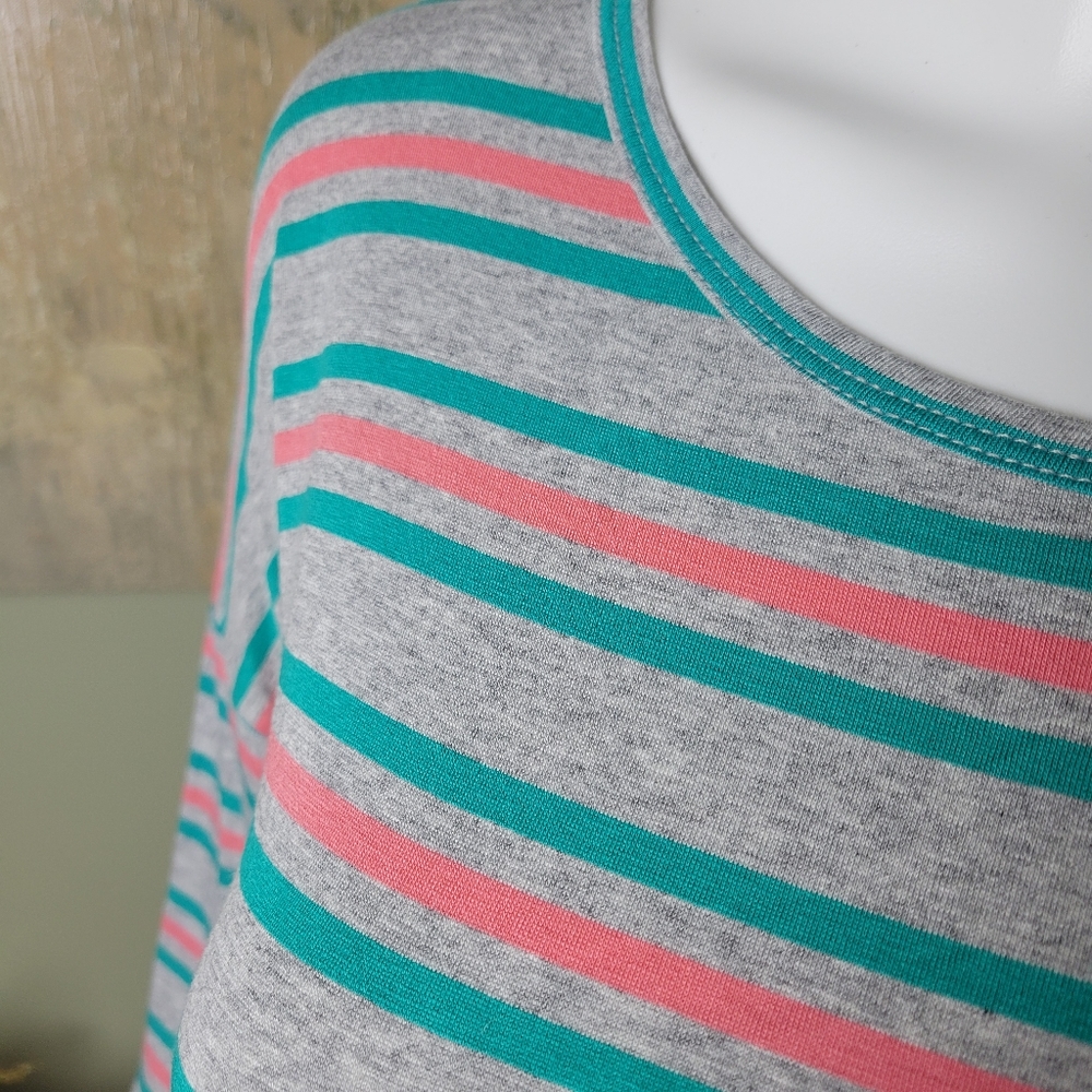 NWT Lularoe Striped Irma Tunic Top - Picture 6 of 11